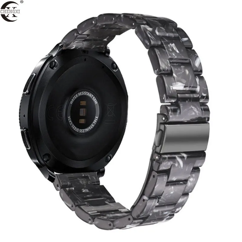 Полимерные полосы для gear S3 Classic/Frontier Huami GT 2,22 мм Универсальный браслет для samsung Galaxy 46 мм регулируемый ремешок аксессуары