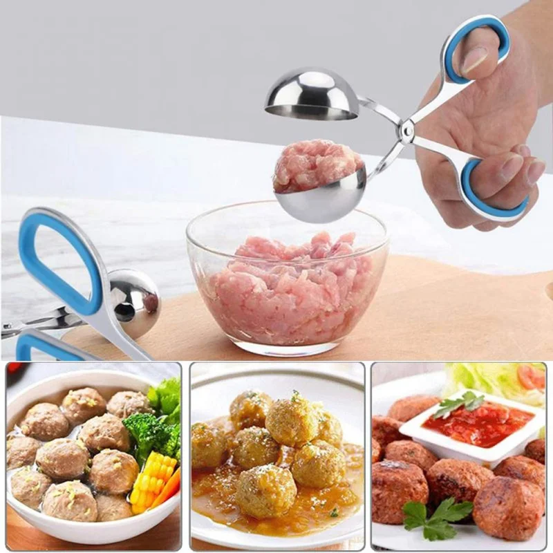 

Meat balls Clip Non-sticky Meatballs Rice Balls Maker Clip Meat Mold Kitchen Tool Gadgets Accessories