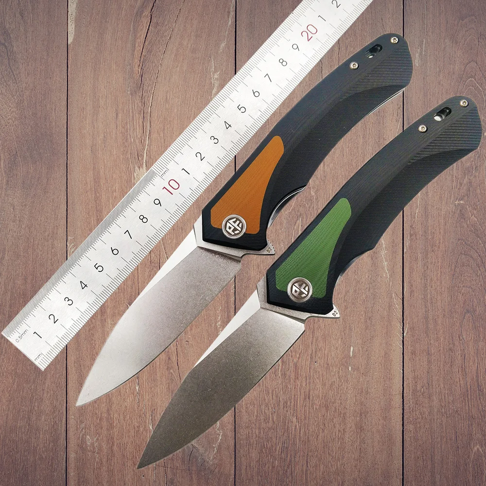 Petrified fish PF838 G10 ручка D2 стальной складной нож подарок походный охотничий Выживание