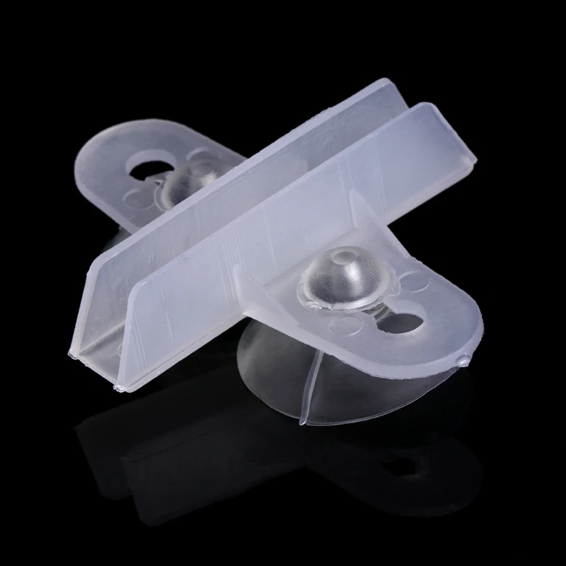 5pcs Aquarium Fish Tank Divider Suction Cup Divider Plastic Sheet Holder Set New Q1QC aquarium accessories aquarium divider board