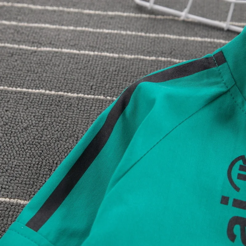 Spring Autumn Baby Boys Girls Casual Clothes Infant Kids Jacket T Shirt Pants Toddler Fashion Costume Children Letter Tracksuits