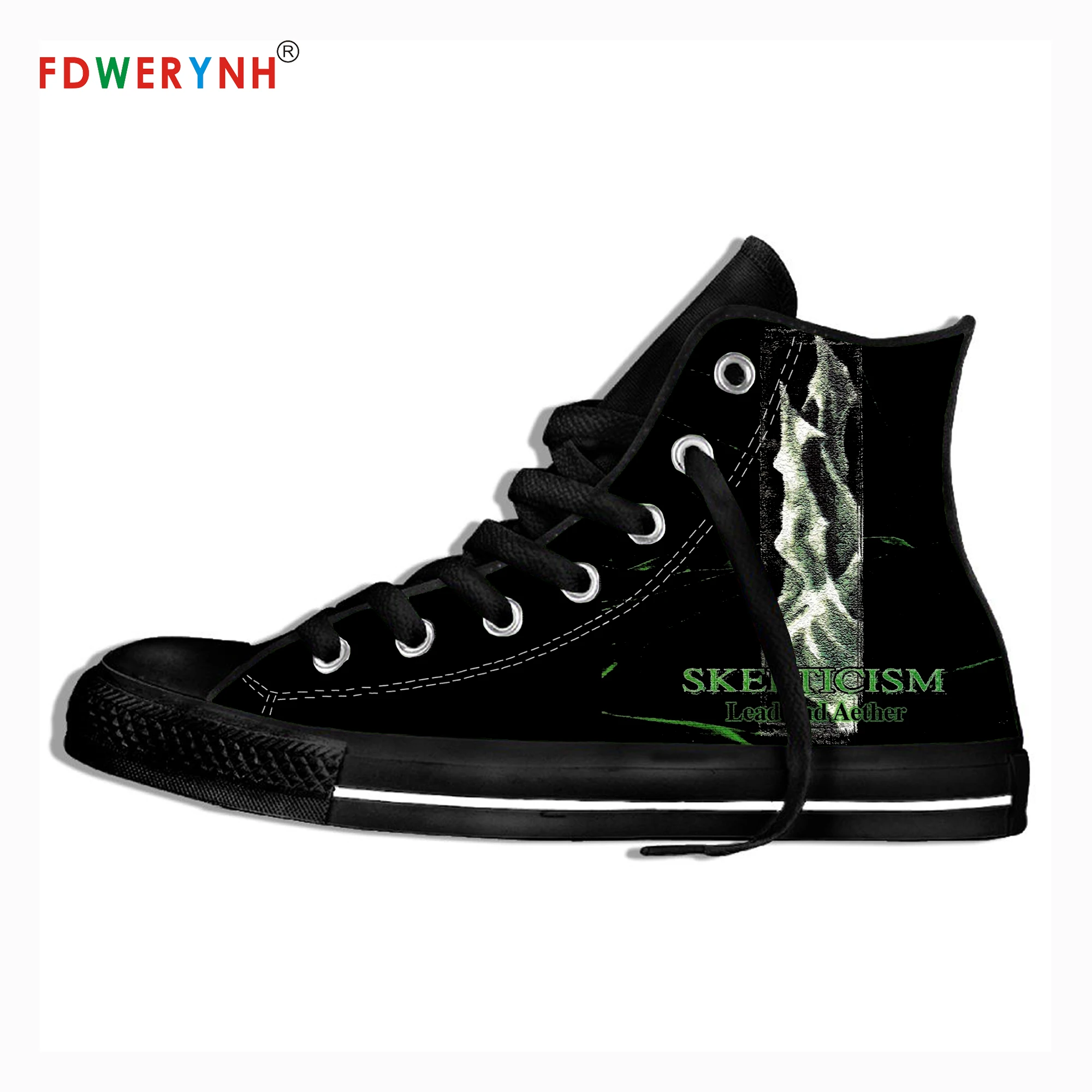 

Men's Casual Shoes Skepticism Band Most Influential Metal Bands of All Time 3D Pattern Logo Men Shoes