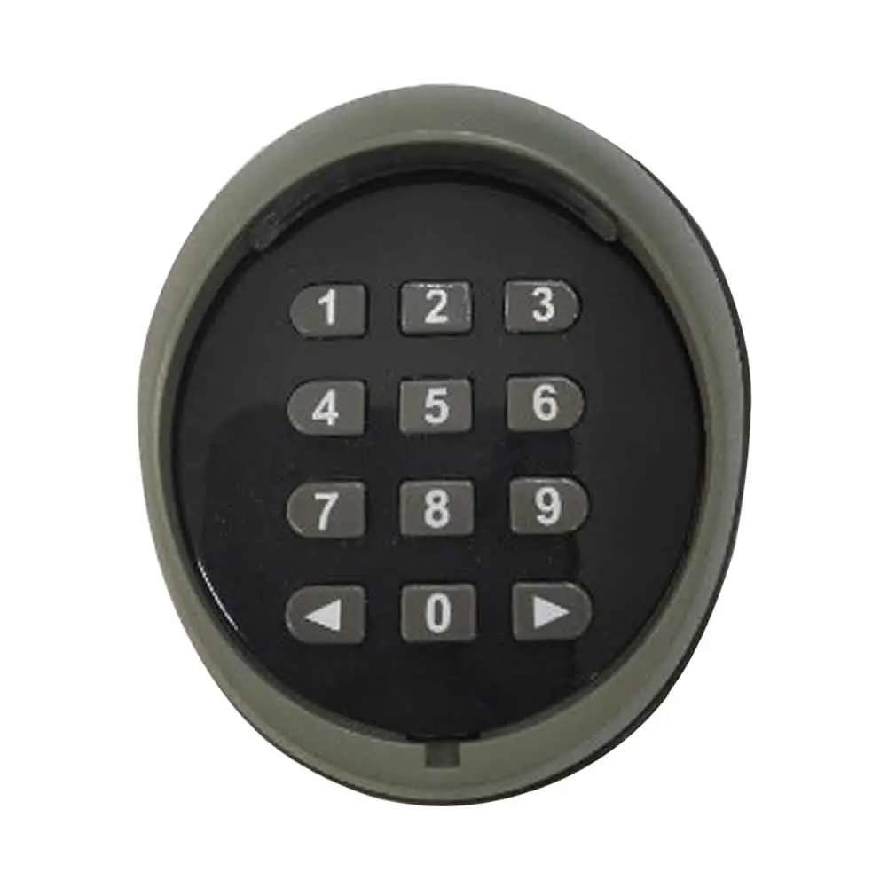 

Home Wireless Black Small Durable Remote Control Code Universal Keyless Security Password Lock Smart Easy Install ABS Door