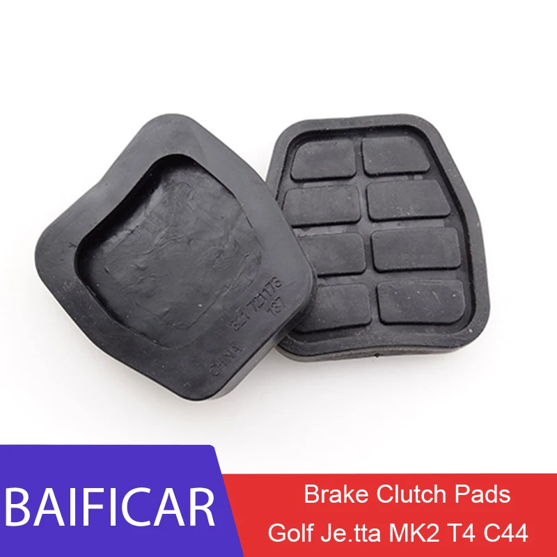 Baificar Brand New 2PCS Foot Pedal Rubbers Brake Clutch Pads 321721173