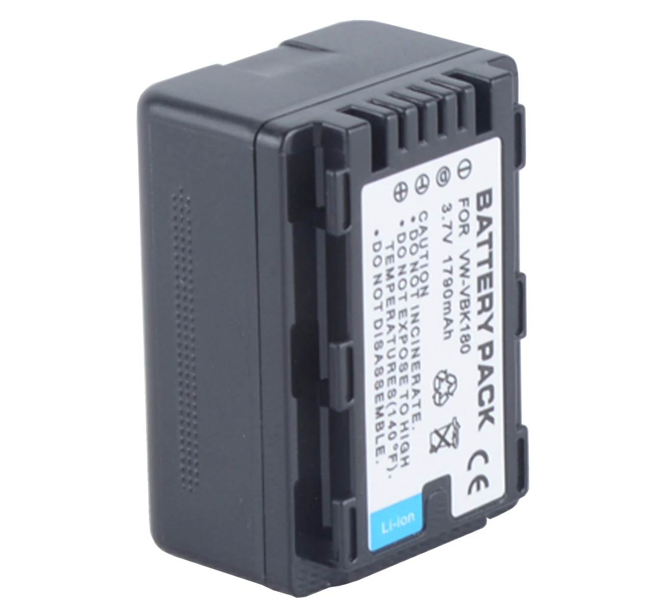 Аккумуляторная батарея для Panasonic HC-V10, HC-V100, HC-V500, HC-V700, HDC-SD40, HDC-SD60, HDC-SD80, HDC-SD90, HDC-HS60, HDC-HS80, видеокамеры