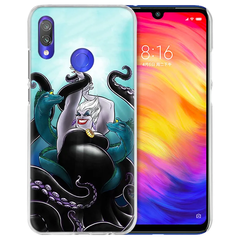 Чехол для Xiaomi Redmi Note 7 7A фотоаппаратов моментальной печати 7S 6 6A 5 Y3 K20 mi 8 до 9 лет CC9 CC9E A1 A2 A3 играть F1 Lite Pro Plus Урсула, Русалочка