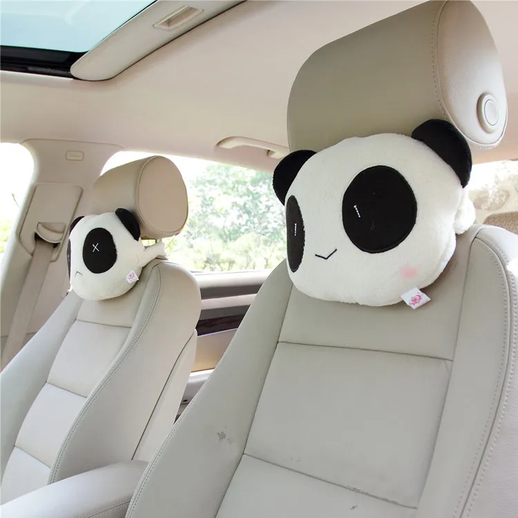 1Pcs Car Neck Pillow Чехол для автомобильного сиденья, зимняя теплая подушка для сиденья, нескользящая универсальная подушка для переднего стула, дышащий коврик для автомобиля, защита для автомобильного сиденья - Название цвета: 1Pcs Car Neck Pillow