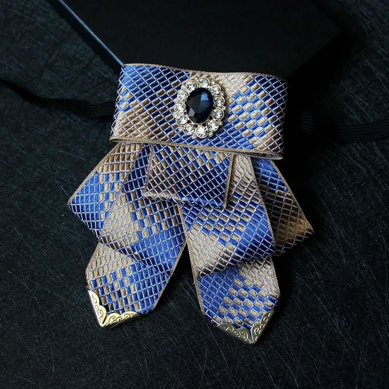 High Quality Handmade Men's Suit Shirt Bowties Gentleman Groomsman British Style Neck Bow Tie for Wedding Gifts Men Accessories - Цвет: 15