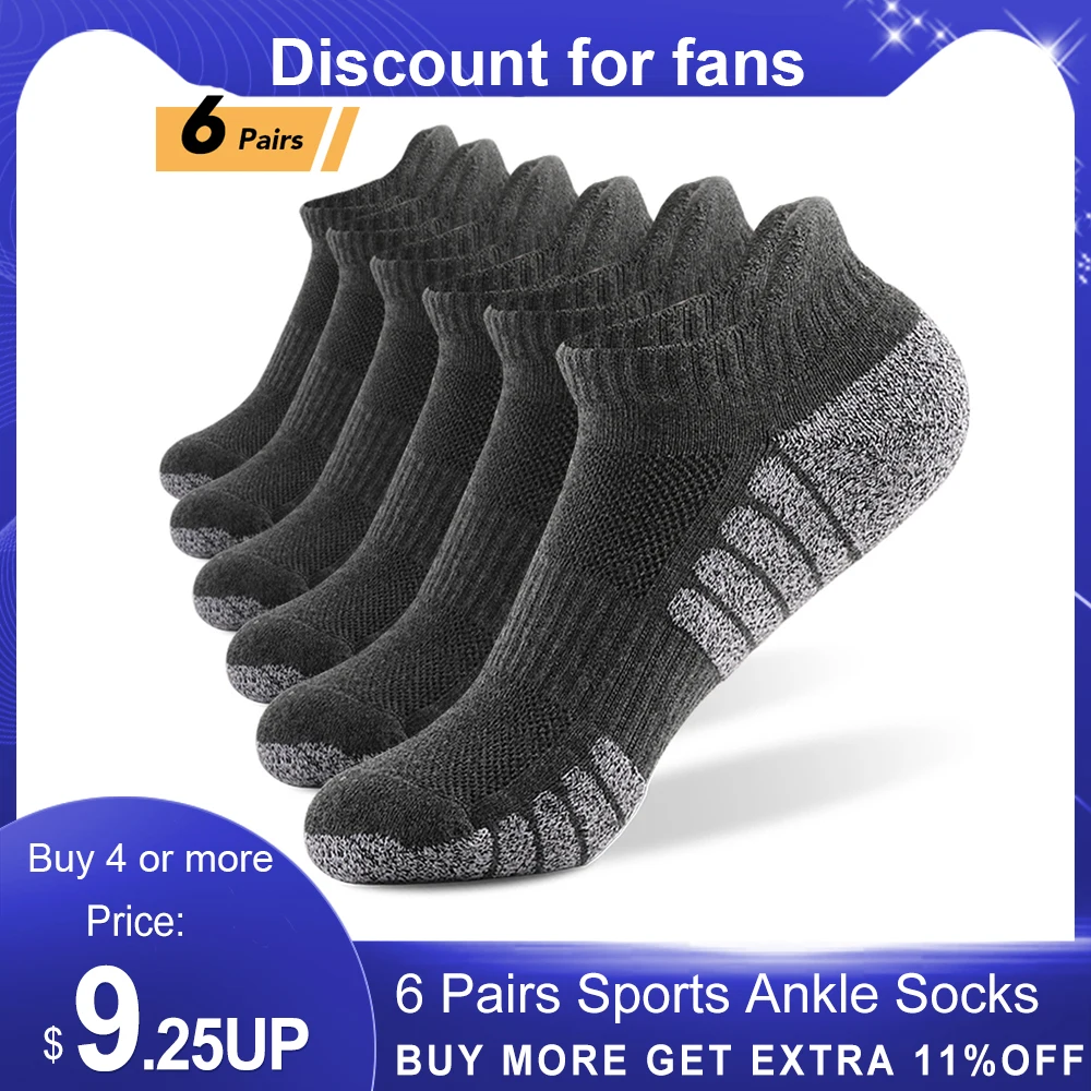 Winter Socks Sports-Ankle-Socks Fitness Quick-Dry Athletic Breathable Outdoor Thick Knit
