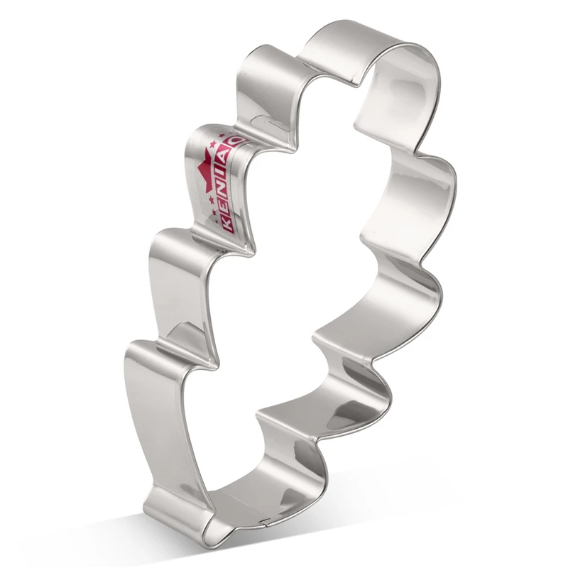 

KENIAO Fall/Autumn Oak Leaf Cookie Cutter - 6.3 x 10.6 cm - Thanksgiving Biscuit Fondant Cutter - Stainless Steel