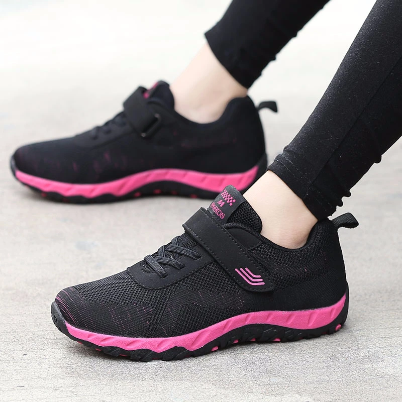 Ladies Sneakers Vulcanized-Shoes Comfort Women Light Anti-Slippery-Basket Breathable