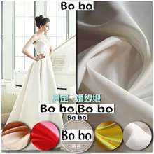 100*150 см утолщенное свадебное платье высокого качества ручной работы платье на заказ чистый цвет ткань