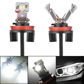 

1 Pair Angel Eye Bulbs For BMW E60 E61 E71 E70 LCI E90 E91 X5 X6 Z4 E92 X1 Lamps 6000K New Durable