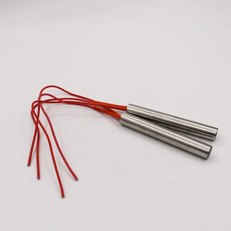 

Stainless Steel 9.5x100mm Cartridge Heater 9.5mm Tube Dia. 12V/24V/36V/110V/220V/380V 230W Single End Electric Heater Element