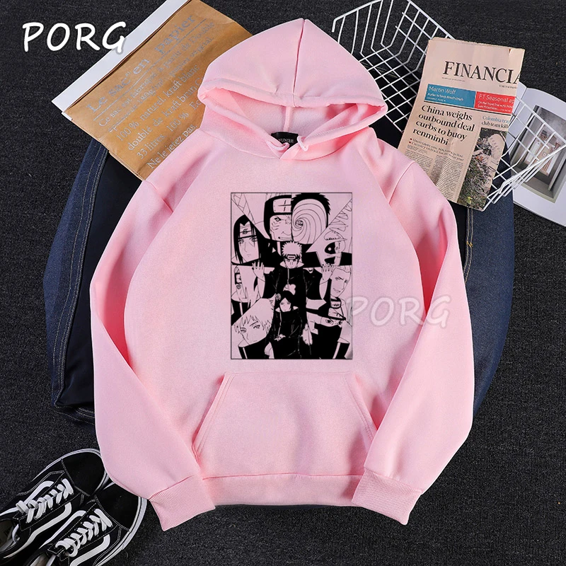 Pink naruto hoodie Clearance