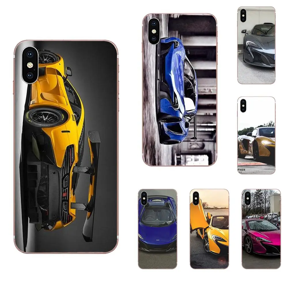 Для sony Xperia Z Z1 Z2 Z3 Z4 Z5 compact Mini M2 M4 M5 T3 E3 E5 XA XA1 XZ Premium мягкий чехол Mclaren 650s | Мобильные