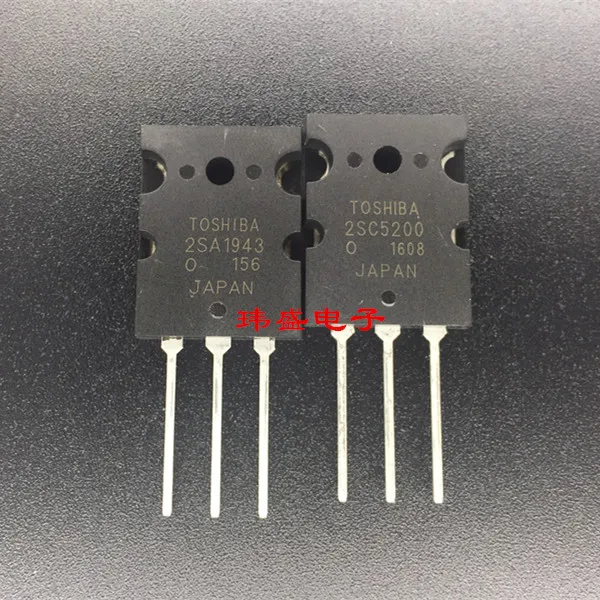 5 шт./лот 2SA1943 2SC5200 A1943 C5200 высокое качество