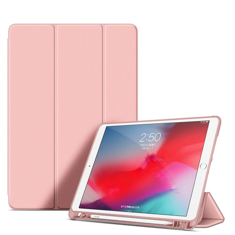 Чехол для ipad Pro 10,5/Air 3 со слотом для ручки Smart Cover для ipad 7th 10,2 чехол Funda для ipad 9,7 6th 5th Generation