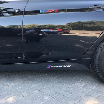 

M Performance Side Skirt Sill Stripe Body Decals Stickers For BMW E90 E92 E93 F20 F21 F30 F31 F32 F33 F34 F15 F10 F11 F02 G30