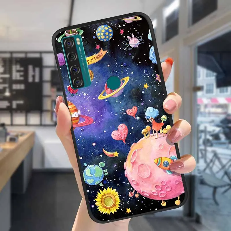 3D Relief Silicone Cartoon Embossed Covers - Durable Back Case Bumper Coque