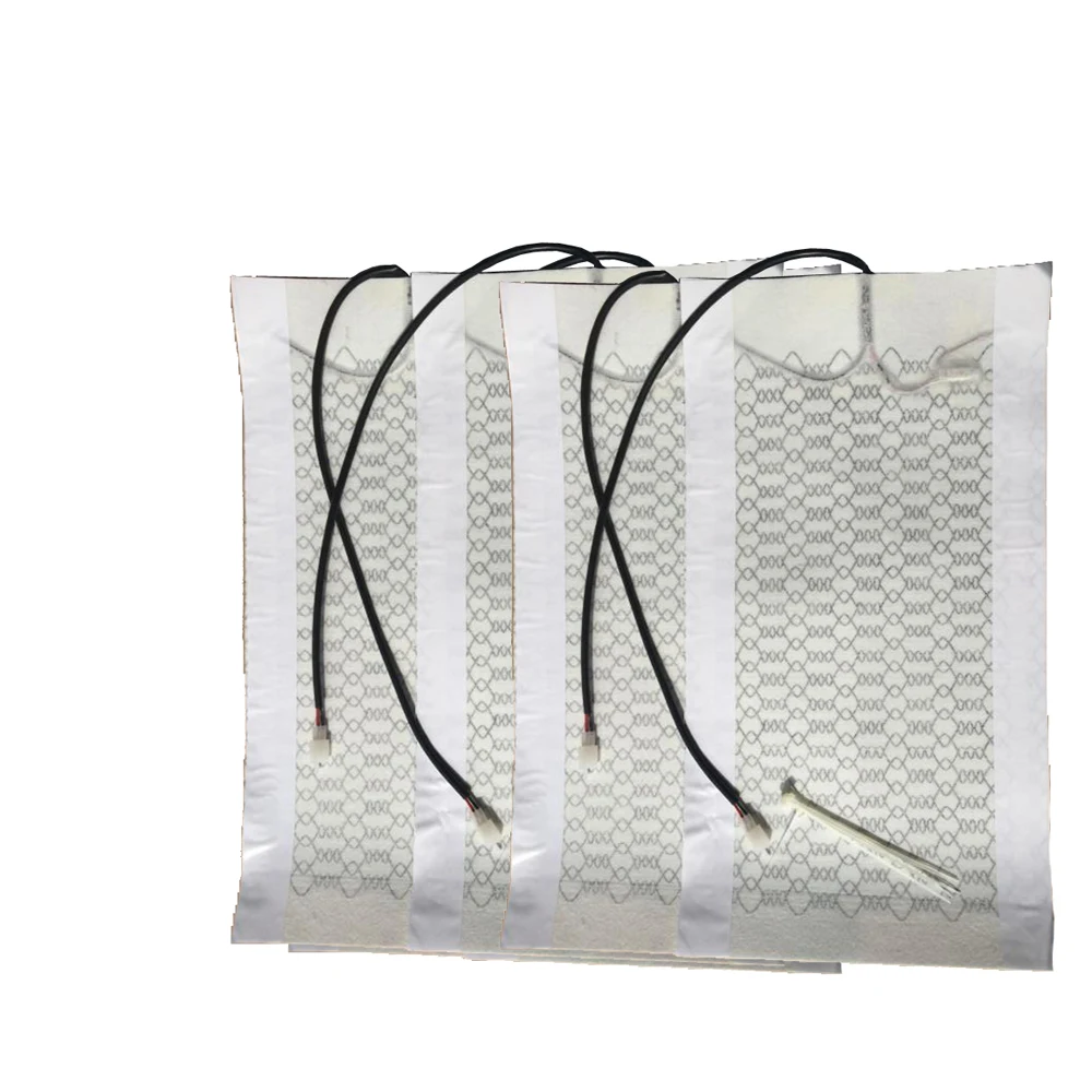 12V Universal Car Covers 2 Seats 4 Pads Carbon Fiber Heated Seat Heater heating 6 Level Switch Winter Warmer