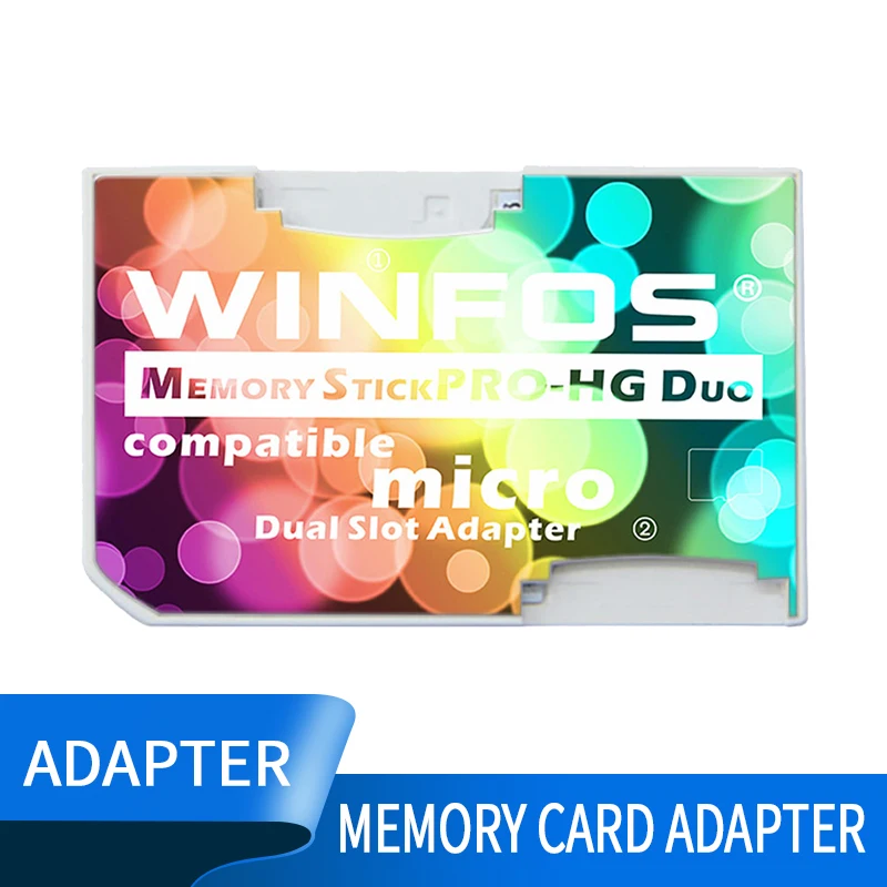 Dual Slot Adapter Micro SD TF to Memory Stick MS Pro Duo for PSP Card Reader 2 Slots | Компьютеры и офис