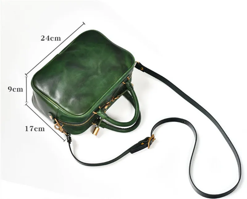 PNDME mode retro echtes leder frauen kleine quadratische tasche handtasche casual natürliche rindsleder damen party schulter messenger tasche – Detail 1