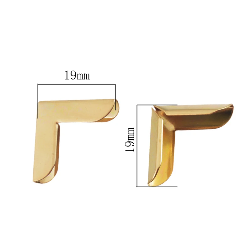 50/100/200 штук железный металлический книжный Скрапбукинг DIY папка для альбома Угловые протекторы ремесла декоративная книга угловой трехсторонняя