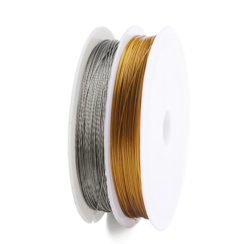 Thread-String Cord Wire Beading-Rope Jewelry Bracelets Making-Findings Diy Necklace Stainless-Steel