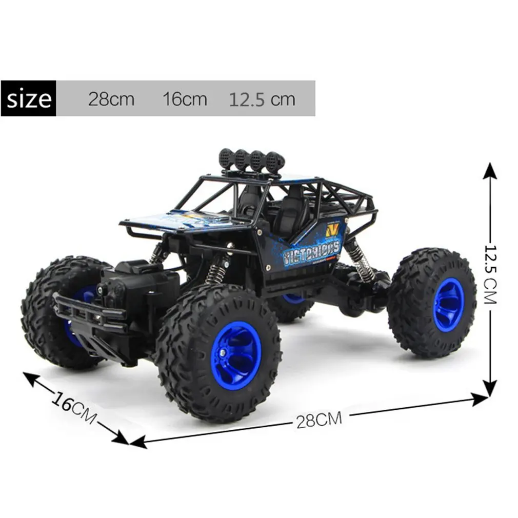 HOTLarge пластиковые 4WD дрейфующие скалолазание автомобили высокая скорость 2,4 ГГц радио Дистанционное управление автомобиль RC внедорожный Быстрый гоночный Рок Гусеничный