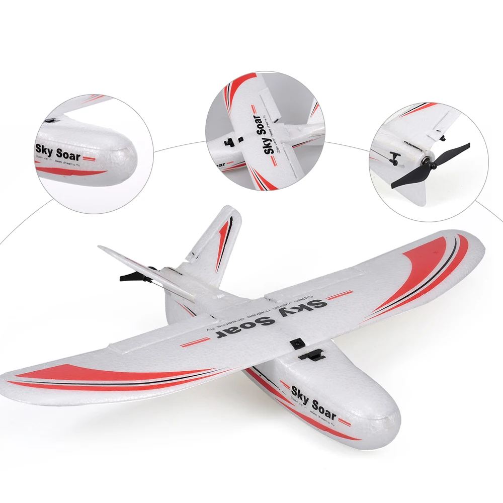 Attop P01 RC самолет 2,4 ГГц RC самолет 15 минут время полета 3CH RC летательный аппарат с фиксированным крылом самолет открытый игрушка подарок