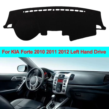 

Car Inner Dashboard Cover Dash Mat Carpet Cape For KIA Forte 2010 2011 2012 LHD Automobile Dash Mat Dashboard Pad Anti-UV