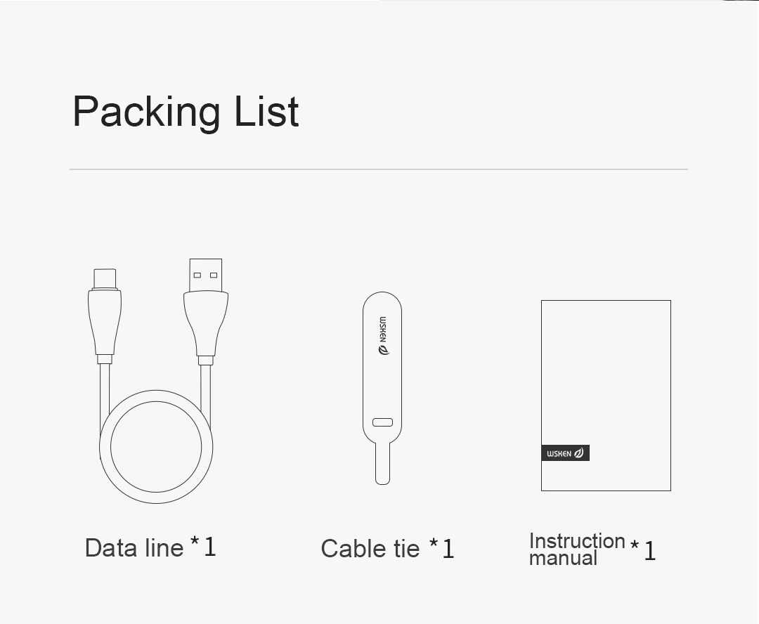 Xiaomi Mijia WSKEN type-C яркий дышащий тусклый свет плетеный кабель 0,4 м 1,2 м 2 м линейный длинный разноцветный usb-кабель