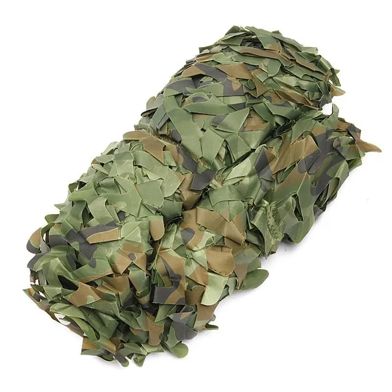 

Military Camouflage Net Sun Shelter Woodland Army Camo Netting Hunting Camping Nets Car Covers Tent Shade 2m*4m/2m*5m/3m*5m