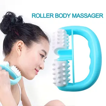 

Handheld Full Body Anti Cellulite Massage Cell Roller Massager Mini Wheel Ball Foot Hand Body Neck Head Leg Back Pain Relief