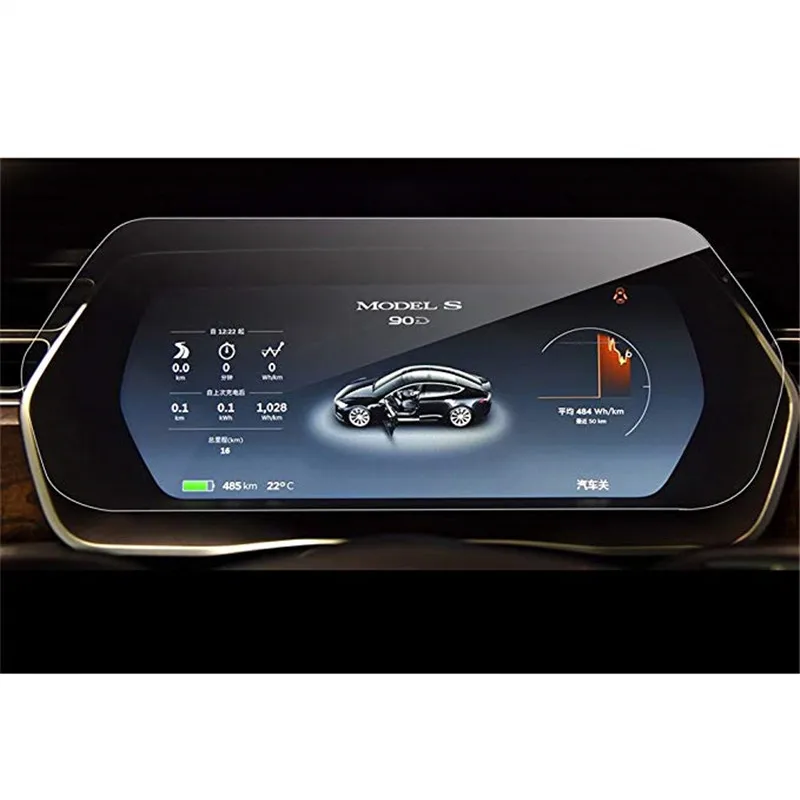 

2019 New 12.3 Inch Instrument Panel Tempered Glass Screen Protector for Tesla Model S Model X