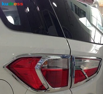 

For Ford Ecosport 2013 2014 2015 2016 ABS Chrome Car Rear Lights Cover Taillight Trim Sticker Car Styling Accessories