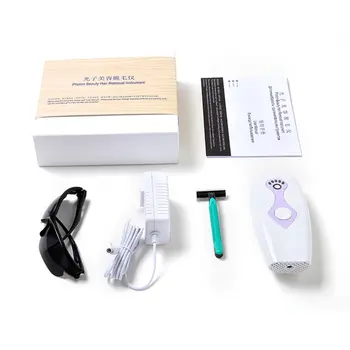 

Household Photon Skin Rejuvenation Depilatory Shaving Device Hair Removal Instrument Pc ABS Long-Lasting Hair Removal