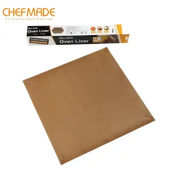 

CHEFMADE Non-stick Oven Liner, 33cm*33cm Reusable Baking Mat, FDA Approved