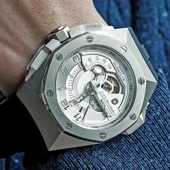 

Reef Tiger/RT Top Brand Luxury Sport Automatic Mechanical Men Watch Waterproof Relogio Masculino RGA95S7