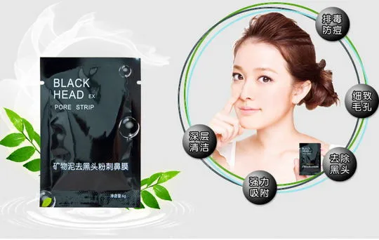 Горячая уход за лицом Минералы для лица Conk Nose Blackhead Remover очищающее средство-маска, глубокое очищение черной головы EX Pore Strip