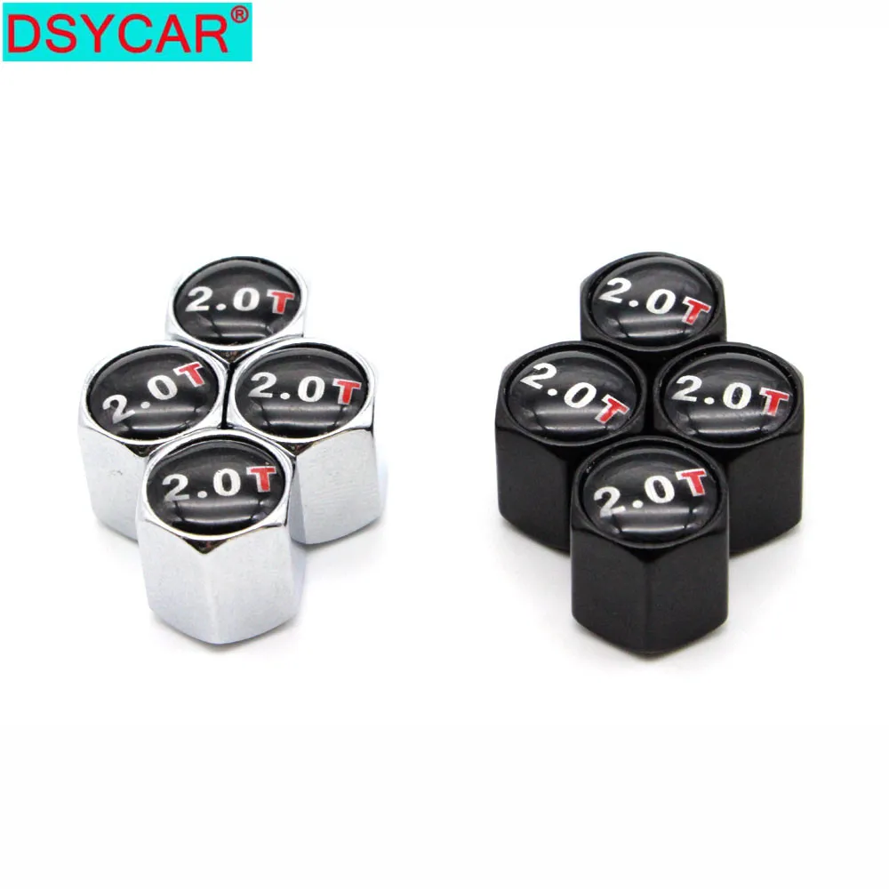 

DSYCAR 4Pcs/Set Car Styling Zinc Alloy Car Tire Valve Caps Wheel Tires Tire Stem Air Cap Airtight Covers