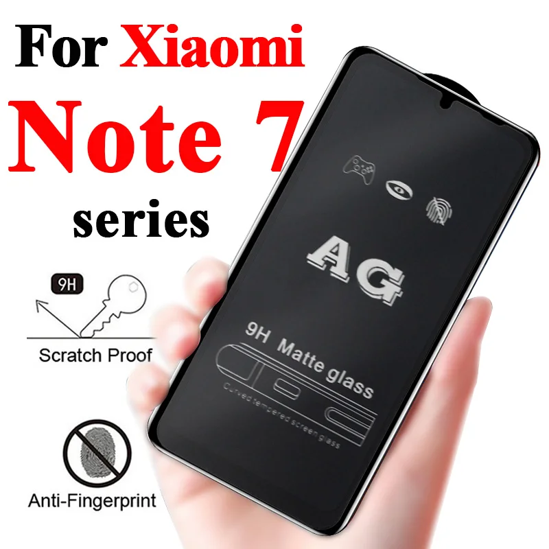 9D матовое Защитное стекло для xiaomi redmi note 7 pro note7 7pro siomi xiomi not not7 закаленное защитное