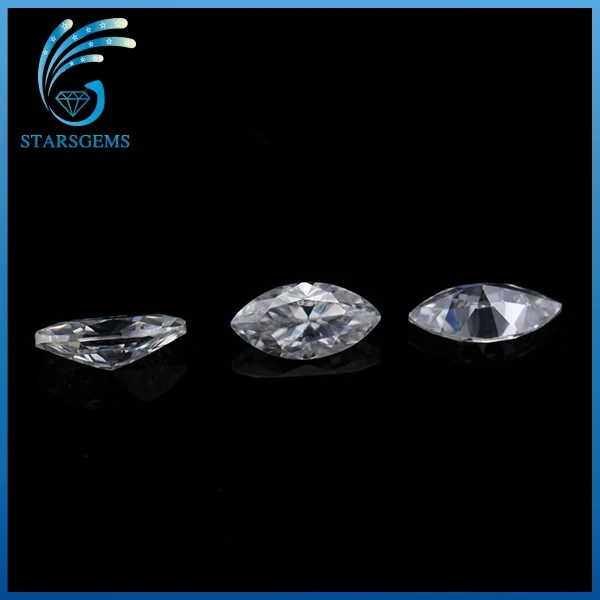 Marquise Shape Brilliant Cut 6x3mm 16x8mm DEF белый цвет VVS четкость Свободный Камень муасзант для
