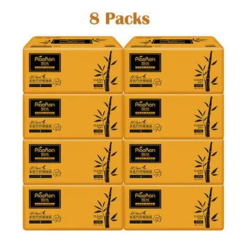 

8 Packs Toilet Paper Soft Strong Toilet Tissue Home Kitchen 3-Ply for Daily Use paper napkins fazzoletti carta dolares falsos