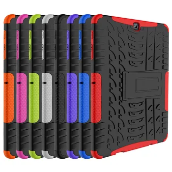 

Tablet Case Cover for Samsung Galaxy Tab S2 T810 T815 Case Heavy Duty Armor Shockproof KickStand Soft Tablet Shell Protectors