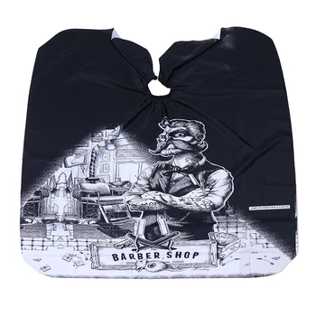 

1PC Hair Cutting Haircut Hairdresser Skull Apron Salon Cape Barber Apron Hair Hairdressing Barber Gown Salon Apron Hair Cape