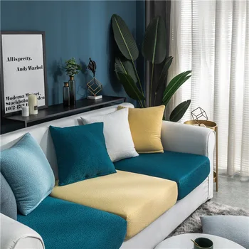 

Waterproof sofa cushion cover solid color four seasons universal sofa cover sofa cover 1/2/3/4-seater
