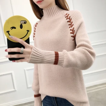 

2019 Sale Pullover Sweater Women Jumper 6315 (2 Room 3, Ranked No. 2 On The New Shoot) Color Semi Turtleneck Sweater Hedging 49