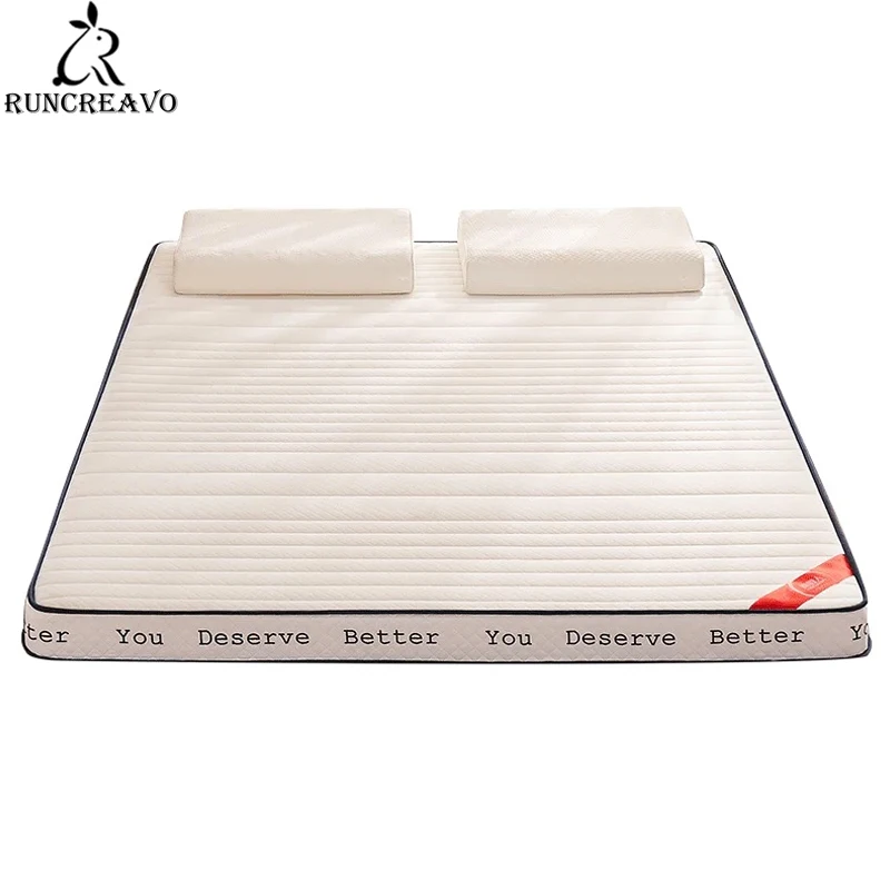 Super Soft Natural Latex Mattress Sponge Slow Rebound Tatami Mat Family Bedspreads King Queen Twin Size Student Dormitory | Мебель